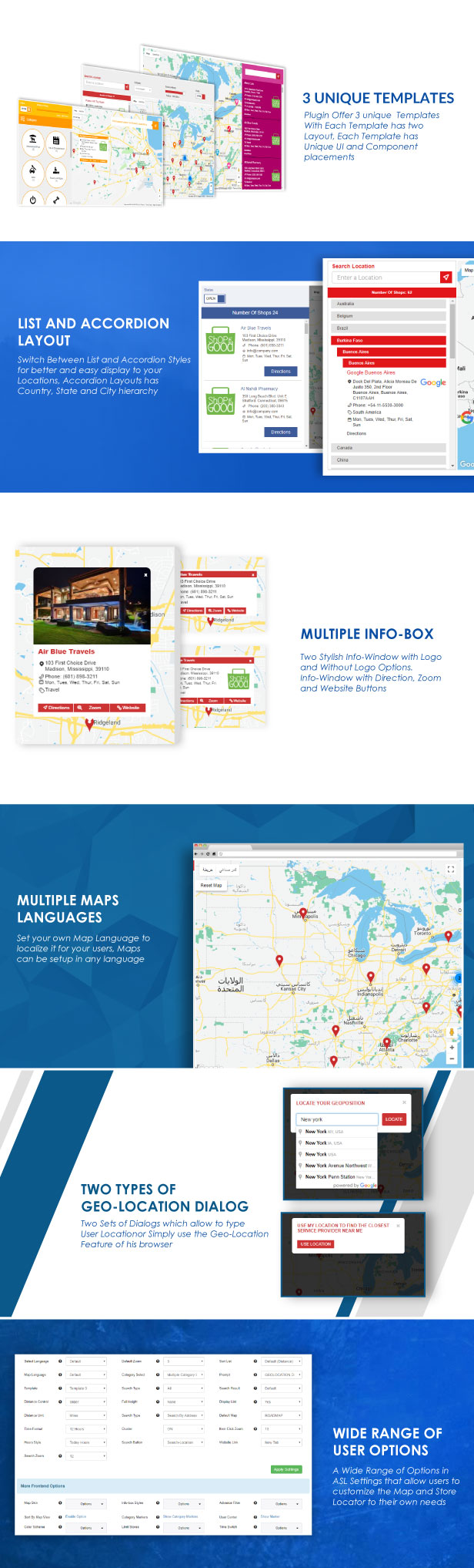 Store Locator (Google Maps) For WordPress - 6