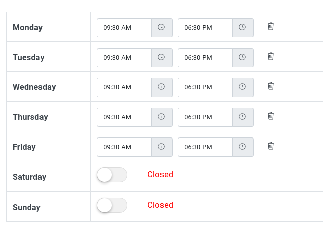 How to add a New Store? 3 Store Business Hours