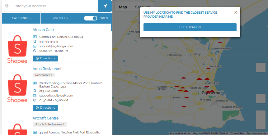 Effective, Optimized, and Targeted – Agile Store Locator 5 Third Template Design