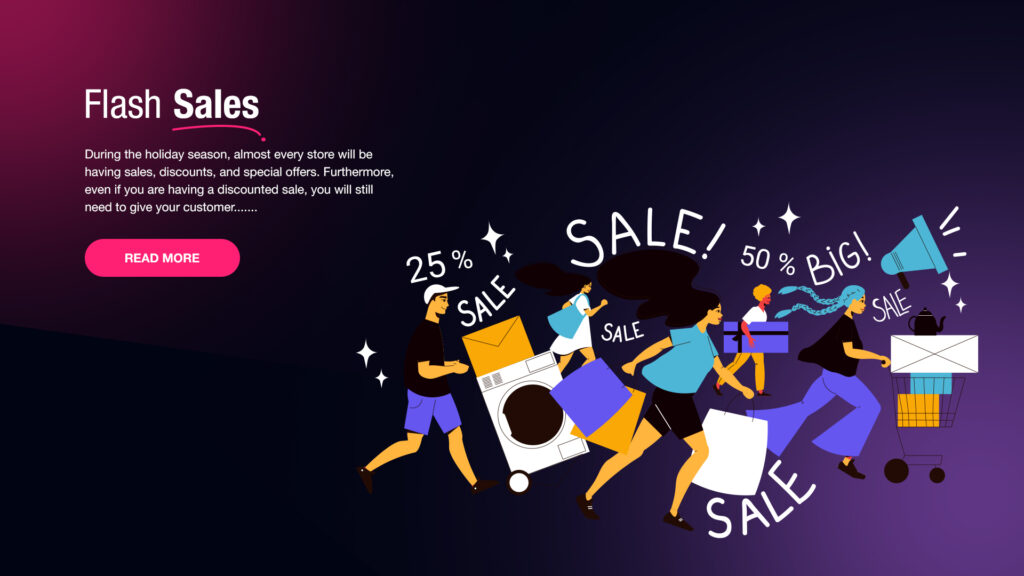Best 7 Holiday Sales Strategies in 2026! 2 Holiday-sales-strategies-flash-sales