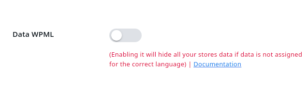 How to Display Stores and Map in Multiple Languages? 2 Switch to Enable WPML Stores Data