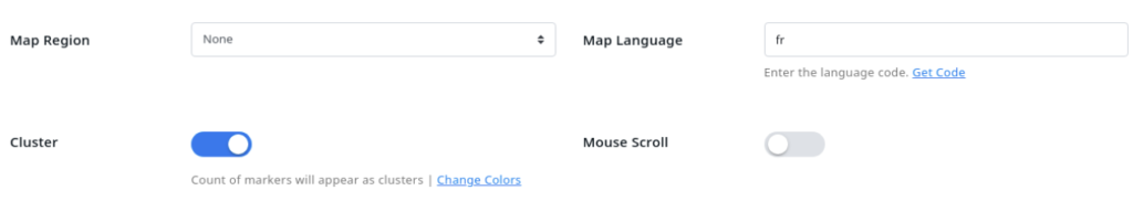 How to Display Stores and Map in Multiple Languages? 1 Map Language Field