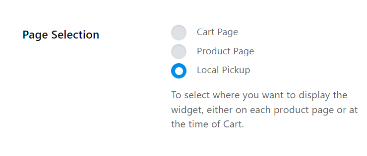 Global Tab 12 Page Location Selection
