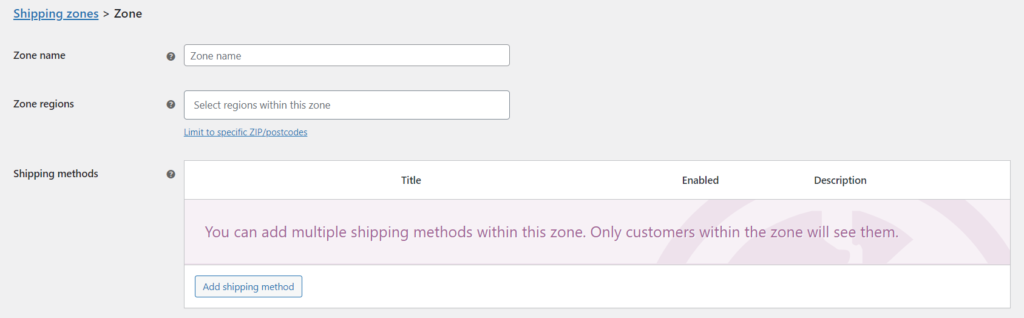 How to Use Local Pickup? 2 Shipping Zones Creation