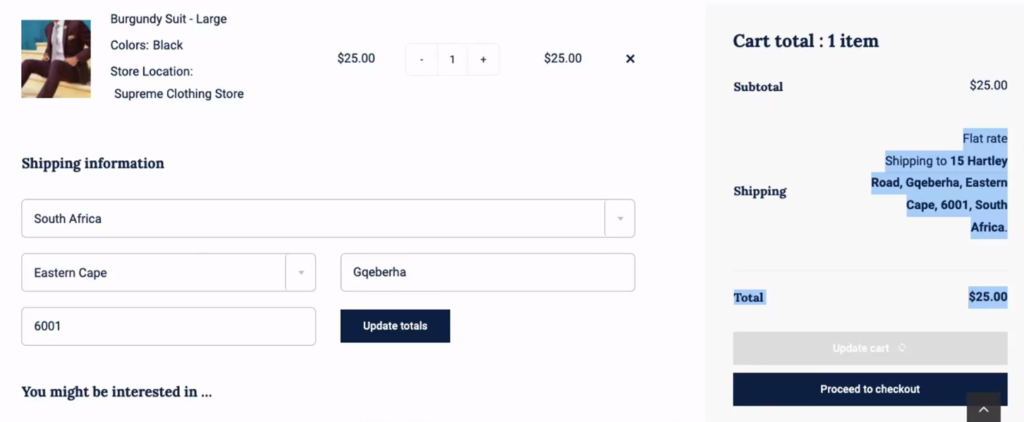 Shipping Zones Tab 5 Shipping Zone Delivery