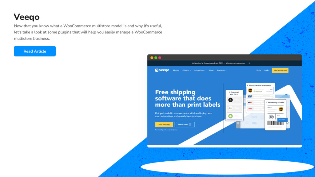 WooCommerce Multistore: An Ultimate Guide to Handle WooCommerce Stores and Products 6 Veeqo plugin