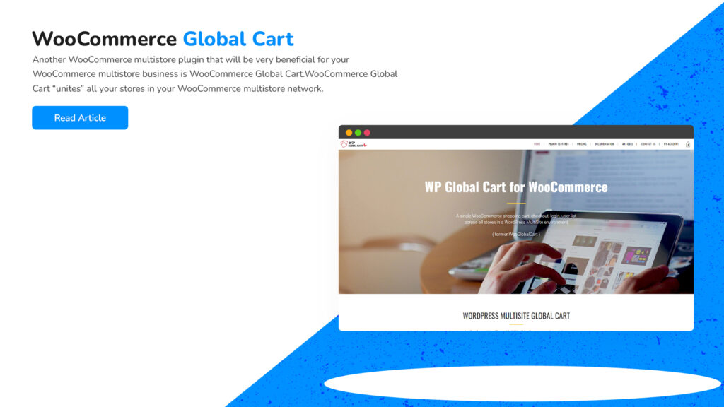 WooCommerce Multistore: An Ultimate Guide to Handle WooCommerce Stores and Products 9 WooCommerce Global Cart