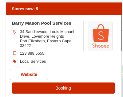 Add Call to Action buttons in Store List 8 big cta store list
