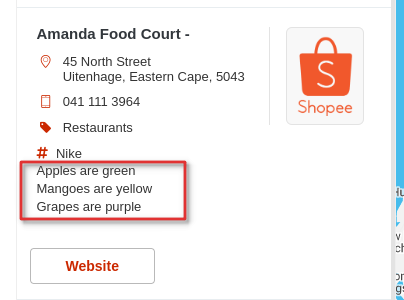 Show Field in Bullets or List points 2 list format description