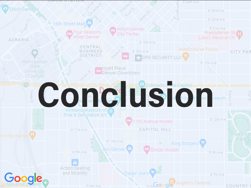 Advanced Google Markers: The Best Guide for Website Owners in 2026 6 The word "Conclusion" against a map layout