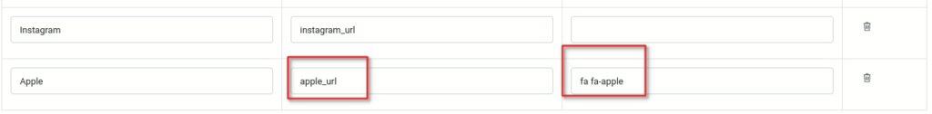 Social Icons in the Store Locator List 4 custom social icon