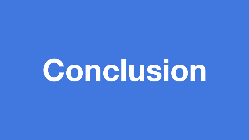 Distance Rate Shipping for WooCommerce: A Comprehensive 2026 Guide for Store Owners 12 The word "Conclusion" set against a blue background.