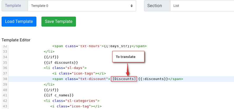 Labels and Translation of Store Locator 10 Translate custom label