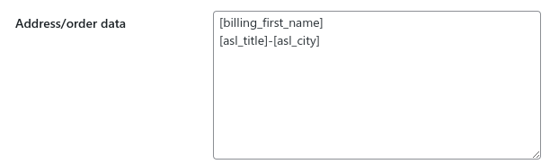 Adding Multi-Store Address Information in WooCommerce Print Address Labels 1 Address label print