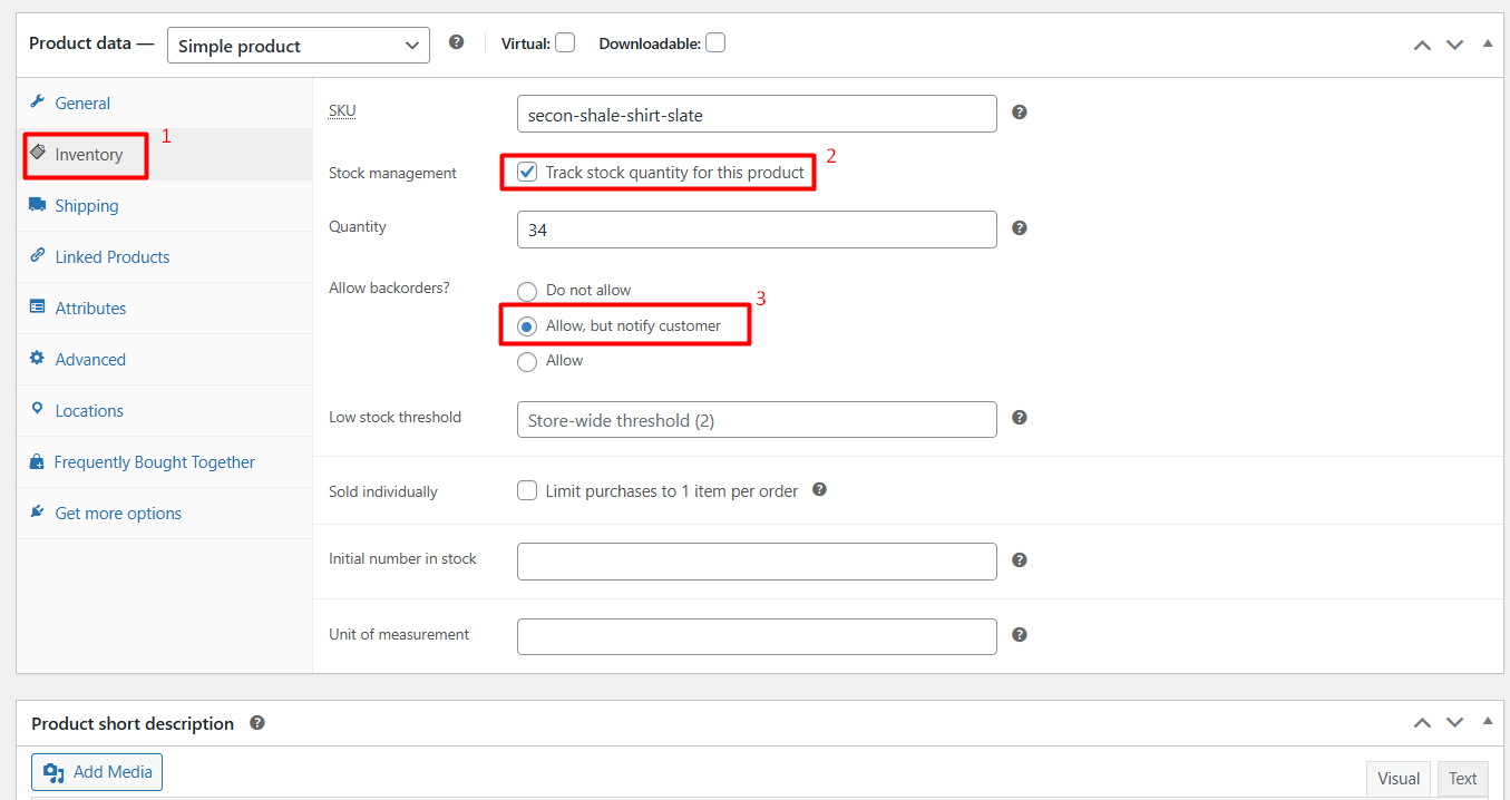 How to Place a Product on Backorder 4 put on backorder