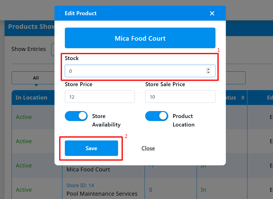 How to Place a Product on Backorder 6 set stock