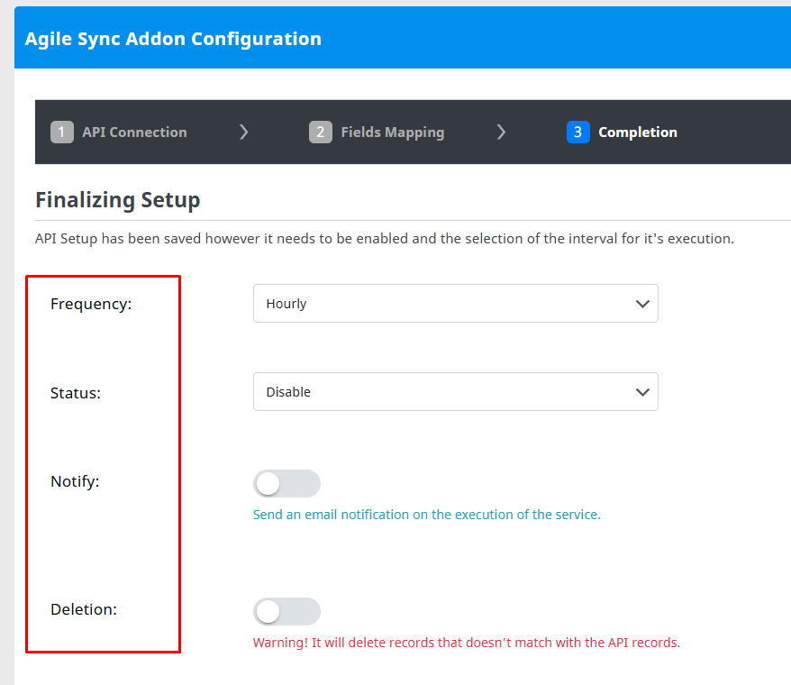 How to Configure Smartsheet with Agile Sync Addon 7 finalsetup
