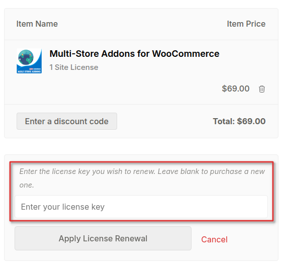 How to Renew Your License for Multi-Store Addons for WooCommerce 1 Renew Multi-Store License