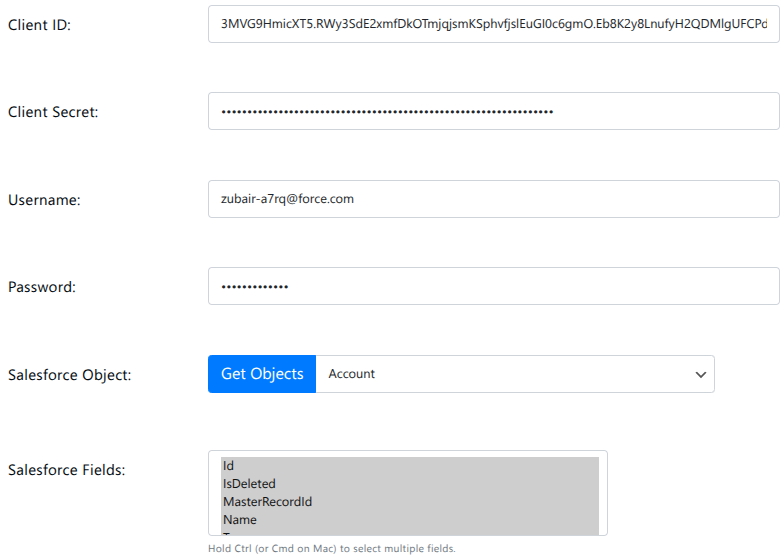Salesforce Integration with Agile Sync Addon 2 create-new-sync-job