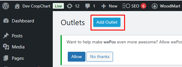 How to Link WePOS with Multi-Store Addons for WooCommerce 4 addoutlet