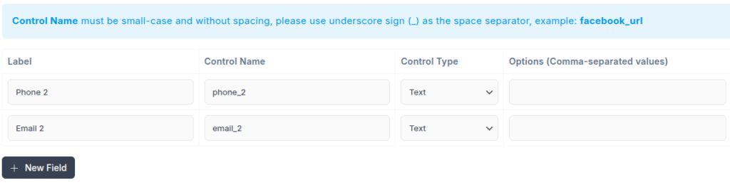 How to Add Multiple Contacts for One Store 1 custom field manager